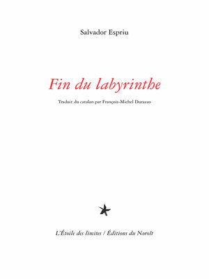 cover image of Fin du labyrinthe